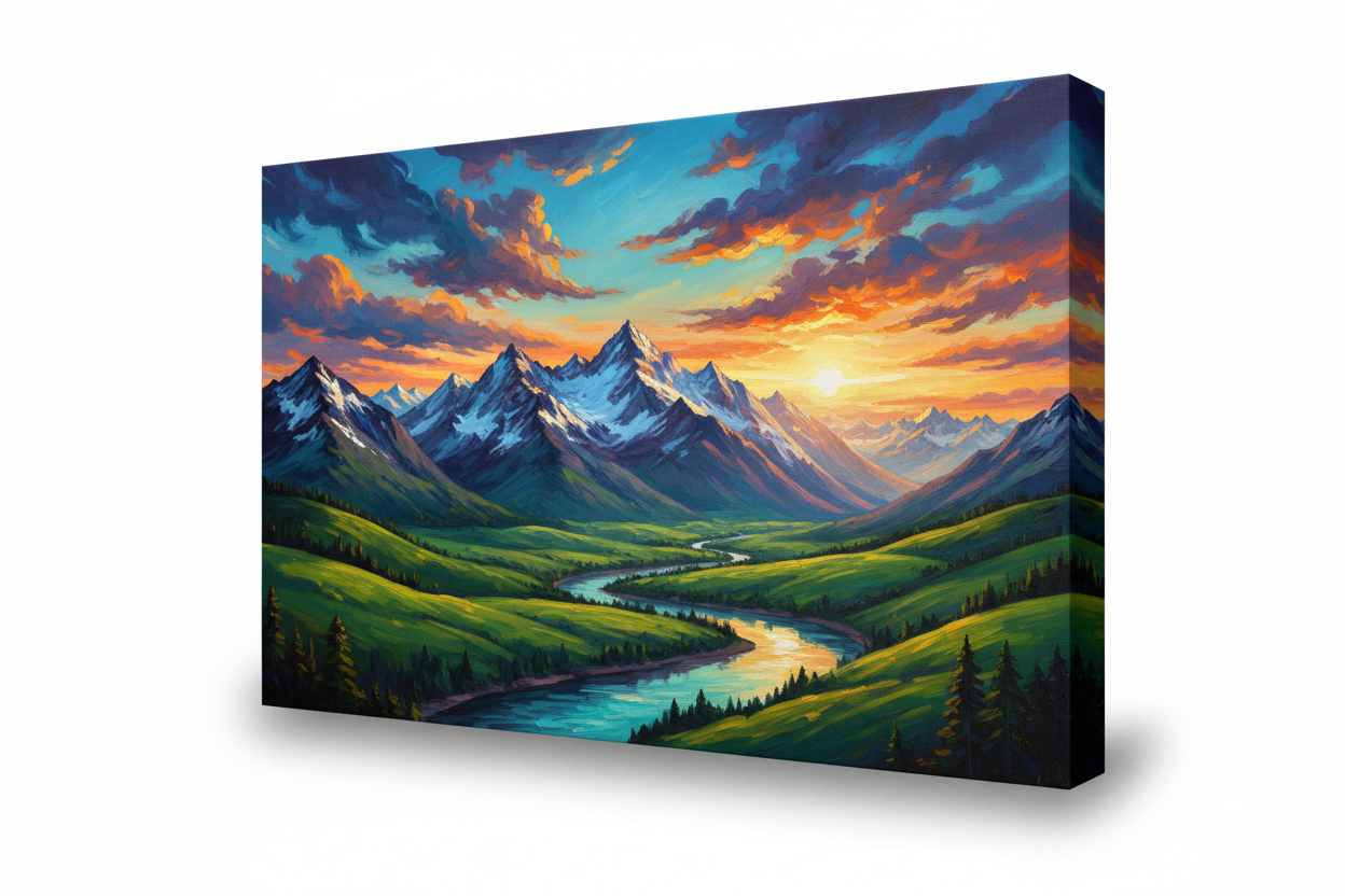 Turn Your Favourite Photo Into a (Thick Canvas 1.25")