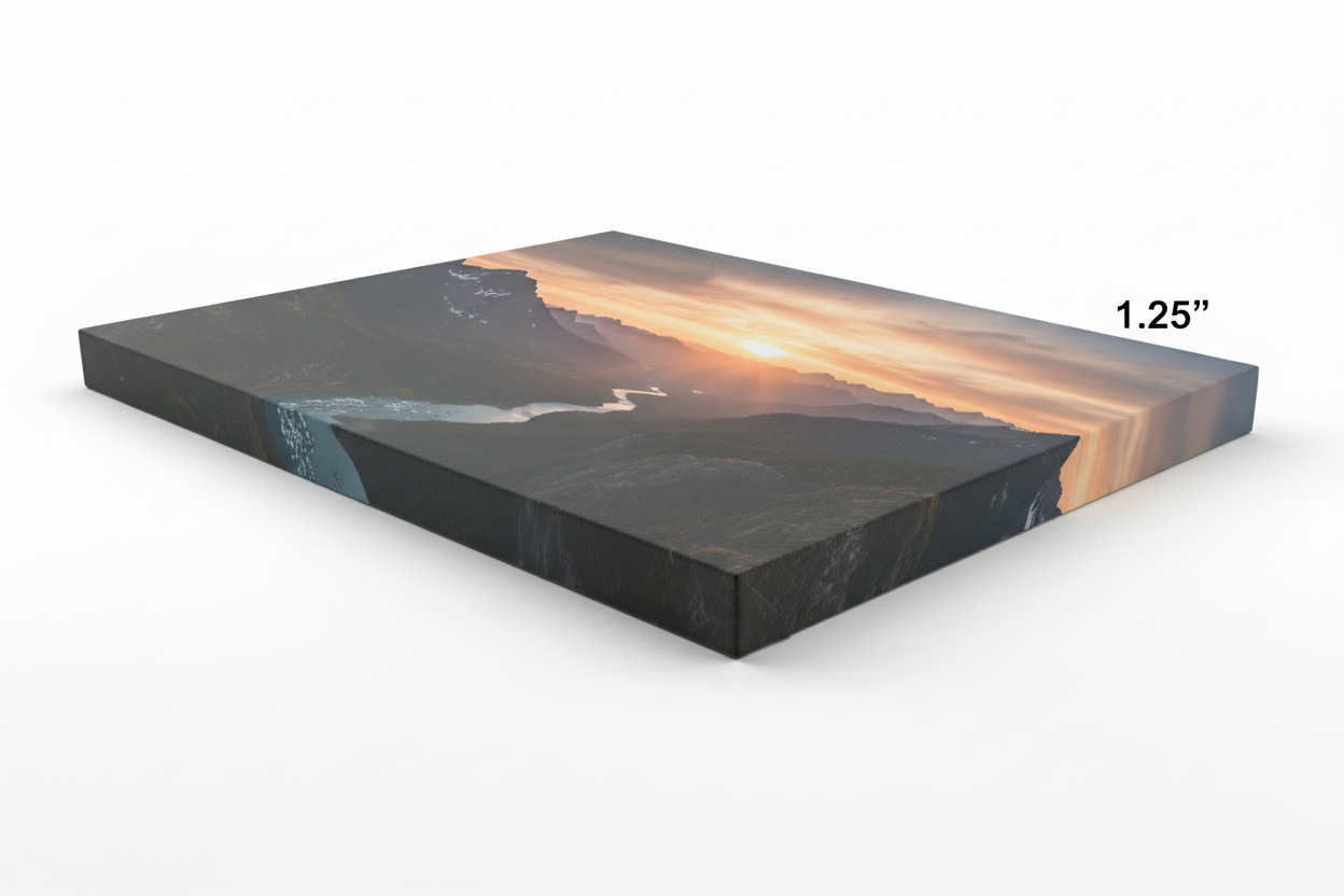 Turn Your Favourite Photo Into a (Thick Canvas 1.25")